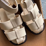 Pilcro Anthropologie  Platform Fisherman Sandals Photo 2