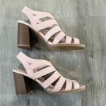 dexflex comfort  Light Pink Strappy Heels,Size 7 Teagan Blush Photo 2