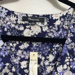 Madewell NWT  Button-Front Ruffle-Hem Midi Dress in Flower Garden - Size M Photo 5