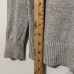 Everlane The Soft Cotton V-Neck Sweater Crop Waist Grey Size XXS XS Photo 7