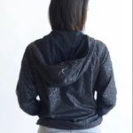 Zyia  Active Cheetah Bomber Zip Up Windbreaker Jacket Size Small Leopard Black Photo 1
