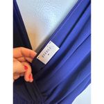 Everly  Navy Romper Medium Open Front Back Design Classic Preppy Nautical Photo 2