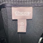 Chico's Chico’s 0/4 houndstooth flat front business casual slacks Photo 2