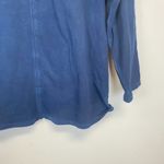 Lulu B Blue Mock Neck Long Sleeve Top Size M Photo 2