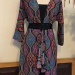 Mara Hoffman geometric print silk summer dress Photo 0