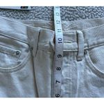 AG Adriano Goldschmied DAILY BLUE by ADRIANO GOLDSCHMIED HYPE High-Rise Straight Crop Jean Bone Size 25 Photo 12