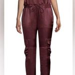 Parker  Khloe Satin Cargo Jumpsuit SIZE 8 Photo 0