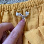 Tularosa Luna off shoulder mini dress ginger gold Photo 2