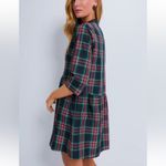 TUCKERNUCK Highland Tartan Royal Shirt Dress New with Tag W1518 Sz XXL Black Photo 3
