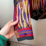 Ralph Lauren ✨ Lauren  Vintage Women’s Equestrian Gold Chain Long Sleeve PM Photo 4