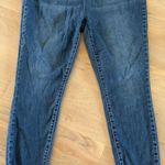 Judy Blue High Rise Skinny Tummy Control Jean with Distressed Hem size 15 / 32 Photo 4