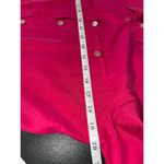 Chico's 0 Button Front Shirt Women S Short Sleeve Collar Chest Pocket Pink Modal Photo 6