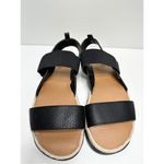 Nordstrom Sandals Womens Size 5 Black Open Toe Espadrilles Photo 6