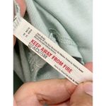 Free People Beach Off Shoulder Shirt Ruffle Green Pullover Size Large Photo 7