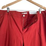 Cato Women Ankle Pants Straight Leg 18/20 Burnt Orange Cotton Stretch Casual Photo 8