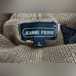 Jeanne pierre  Men's Tan Turtleneck Sweater Photo 2