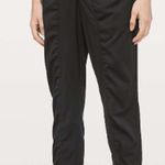 Lululemon Dance Studio Pull On Mid-Rise Drawstring Jogger Pants Black Women's 4 Photo 0