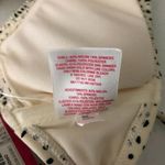 Xhilaration Bikini Top Crinkled Cheetah Print Removable Pads Ivory XS Photo 3