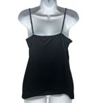 Boutique Essentials Women Y2K Slip Cami M Black Lace Babydoll Coquette Layering Size M Photo 1