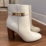 Unisa Heeled White Booties NWOT Size 6 Photo 1