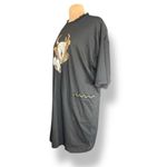 Vintage Sunbelt Sportswear Cow Skull Cactus Pocket Black T Photo 3