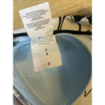 Nike  Tankini Swimsuit Top Halter Black White Purple Size‎ 8 Bikini Beach Sporty Photo 2