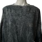 Fantastic Fawn Gray Mineral Wash Cotton Oversized Tunic length Crewneck Shirt Photo 7