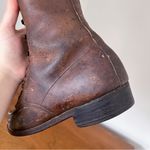 American Vintage vintage • 1930s G.H. Bass aviator boots lace up knee high brown leather antique Photo 13