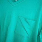 Zyia  green scoop hem v-neck pocket tee short sleeve XXL #718 Photo 2