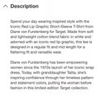 Diane Von Furstenberg  Collaboration w/ Target Red Lip Graphic T-Shirt Sz XS NWT Photo 3