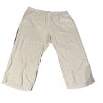 Old Navy NWT  Linen Blend Pants womens 4X wide leg pull on beachy beige tan NEW Photo 0