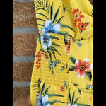 Likely  yellow floral jumpsuit size 10 Photo 3
