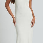 Showpo  off white knitted dress Photo 0
