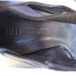 Helmut Lang  Black Leather Heels Photo 8