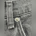 Reformation Star Jeans High Waist Black Grey Straight Leg size 30 Photo 4