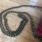 Disney Descendants Evie Heart Purse Red Cross body Chain Strap Photo 9