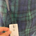 Plaid Green and Black Women's Skirt ió m NWT! Size M Photo 2