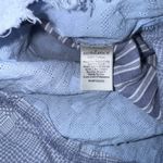 Sundance  Top Womens PM Blue Patchwork High Low Raw Hem Boho Cottage Western  Photo 4