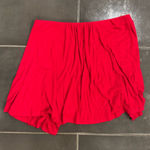 Active USA Vibrant Red Strapless Top Photo 0