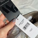 Nine West Harmon Pumice NWT Tan Khaki Tote Bag Polyester Faux Leather Photo 2