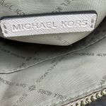 Michael Kors  Jet Set Dome MK Signature Crossbody Purse Bag French Pink Photo 7