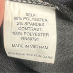 Rebecca Malone Vintage  beautiful button down print top with cami size large Photo 7