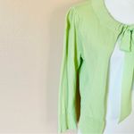 Eva Mendes NY&CO Soft Pastel Light Green Cardigan Sweater Size M Photo 2