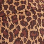 Allison Daley Faux suede leopard print pull on ponte pants Photo 1