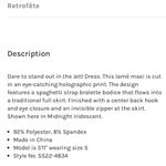 Retrofête NWT Retrofete Jett Dress Photo 2