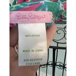 Lilly Pulitzer scarf womens multicolor preppy summer infinity green pink Photo 1