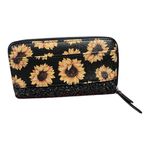 Kate Spade  Sunflower Glitter zip around Wallet. Photo 2