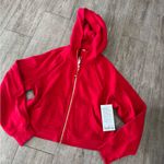 Lululemon  Athletica scuba oversized Bold Red Hoodie Photo 7