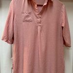 Ekauer dusty rose pink tunic size small GUC Photo 0