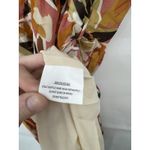 INDIKAH  Babydoll Swing Midi Dress Women Medium Orange Milkmaid Coquette Preppy Photo 4